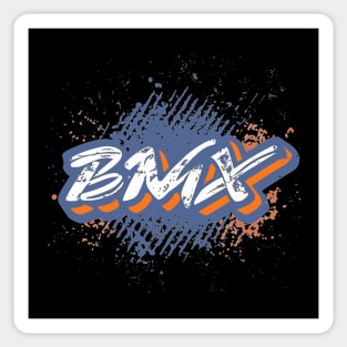 BMX Grunge Distressed for Men Women Kids and Bike Riders Sticker